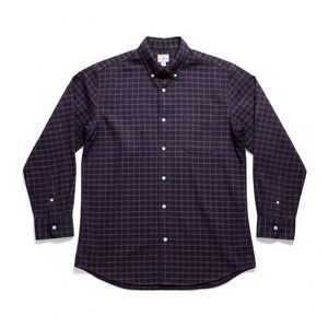 J.Crew Men’s Classic Plaid 100% Pima Cotton Button Down Shirt Large